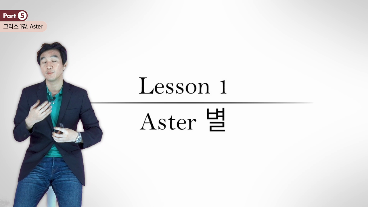 Lesson 01. Aster