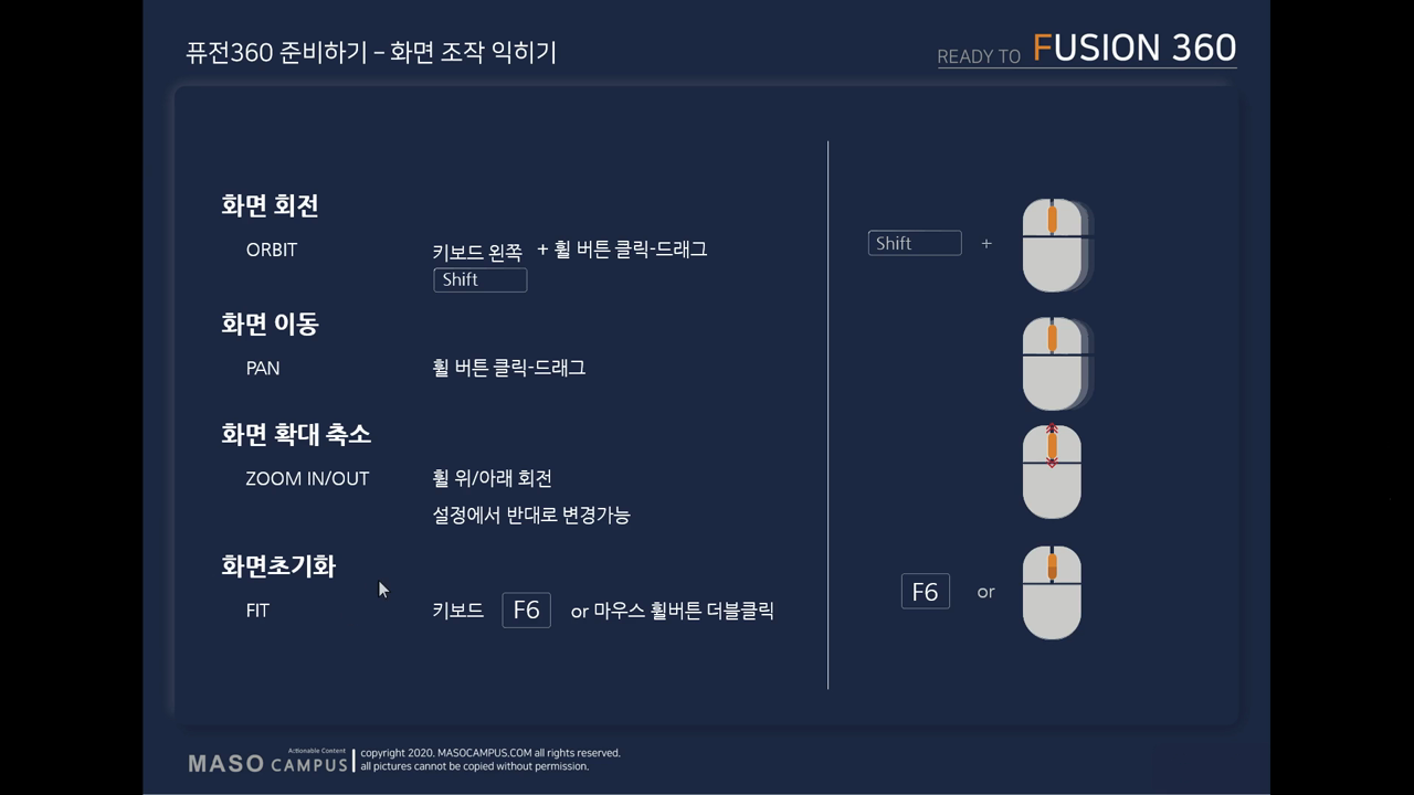 화면조작