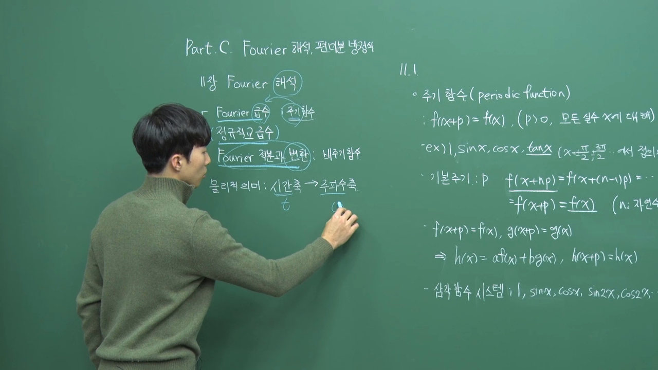 1강 Fourier 해석 (Ch 11.1)